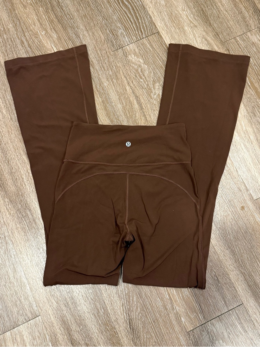 Lululemon Brown Groove High-Rise Flare Leggings